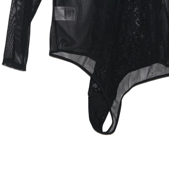 INC International Concepts Black Lace Bodysuit XXL NWT - Picture 6 of 9